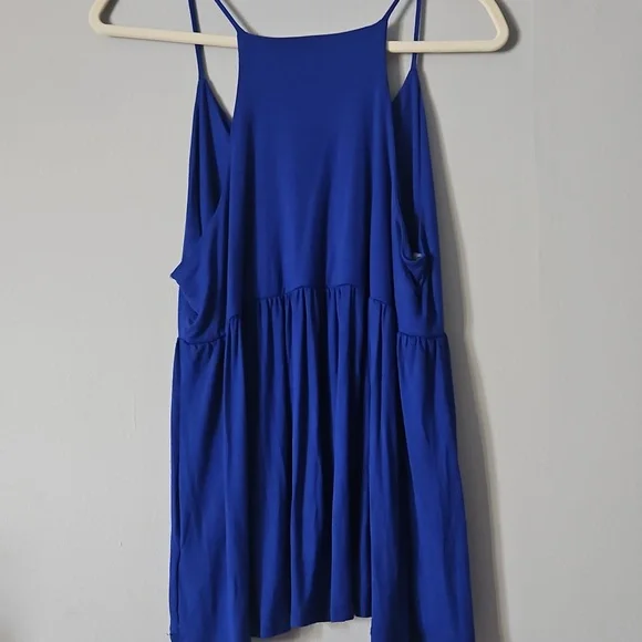 Francesca’s Royal Blue  sleeves Top Size L Brand New - Picture 4 of 5